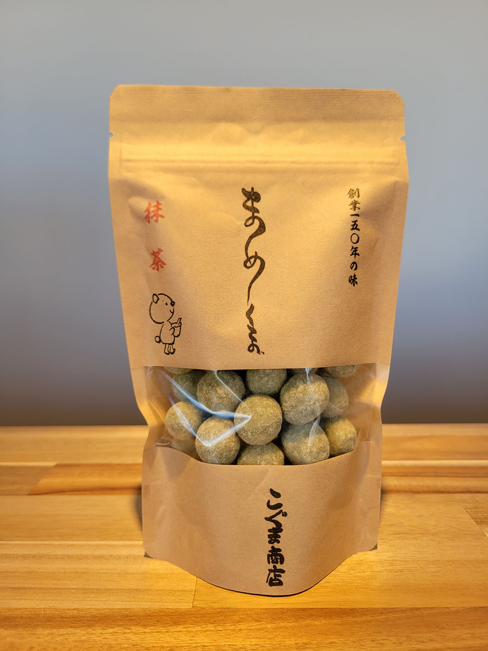 まめくま　抹茶味